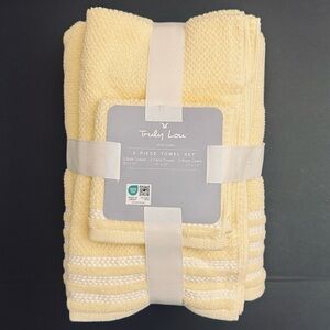 6pc TRULY LOU 100% Cotton Bath Towel Set - DAFFOFIL20
